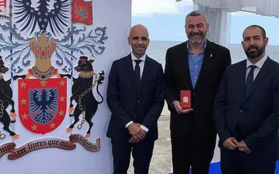 Civil Merit Award Received in the Azores